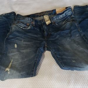 AEO Men's Distressed Original Bootcut